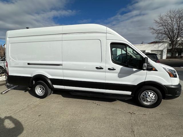 2021 White /Gray Ford Transit 350 Van HD High Roof 10360lb GVWR Dual Slide EL (1FTRS4UG3MK) with an 3.5L V6 DOHC 24V engine, 6A transmission, located at 3200 1st Avenue North, Billings, MT, 59101, (406) 245-9055, 45.779270, -108.510742 - Off-Lease, Hi-Roof, Dually, Extended All Wheel Drive Cargo Van. Eco-Boost Engine, Power Windows, Power Door Locks, Tilt Steering, Cruise Control, Pass-Thru Bulk Head, Shelving and Only 60,475 Miles! CarFax Dealer Auto Brokers of Montana/AA&A Auto Rental/Fox Car Rental Billings - Photo#3