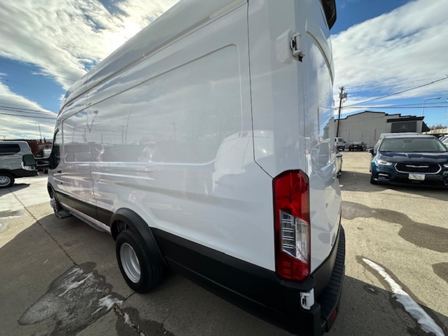 2021 White /Gray Ford Transit 350 Van HD High Roof 10360lb GVWR Dual Slide EL (1FTRS4UG3MK) with an 3.5L V6 DOHC 24V engine, 6A transmission, located at 3200 1st Avenue North, Billings, MT, 59101, (406) 245-9055, 45.779270, -108.510742 - Off-Lease, Hi-Roof, Dually, Extended All Wheel Drive Cargo Van. Eco-Boost Engine, Power Windows, Power Door Locks, Tilt Steering, Cruise Control, Pass-Thru Bulk Head, Shelving and Only 60,475 Miles! CarFax Dealer Auto Brokers of Montana/AA&A Auto Rental/Fox Car Rental Billings - Photo#6