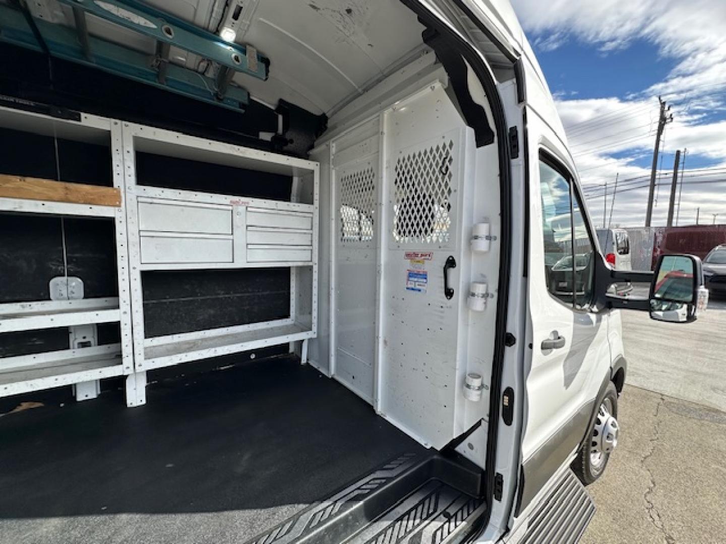 2021 White /Gray Ford Transit 350 Van HD High Roof 10360lb GVWR Dual Slide EL (1FTRS4UG3MK) with an 3.5L V6 DOHC 24V engine, 6A transmission, located at 3200 1st Avenue North, Billings, MT, 59101, (406) 245-9055, 45.779270, -108.510742 - Off-Lease, Hi-Roof, Dually, Extended All Wheel Drive Cargo Van. Eco-Boost Engine, Power Windows, Power Door Locks, Tilt Steering, Cruise Control, Pass-Thru Bulk Head, Shelving and Only 60,475 Miles! CarFax Dealer Auto Brokers of Montana/AA&A Auto Rental/Fox Car Rental Billings - Photo#11
