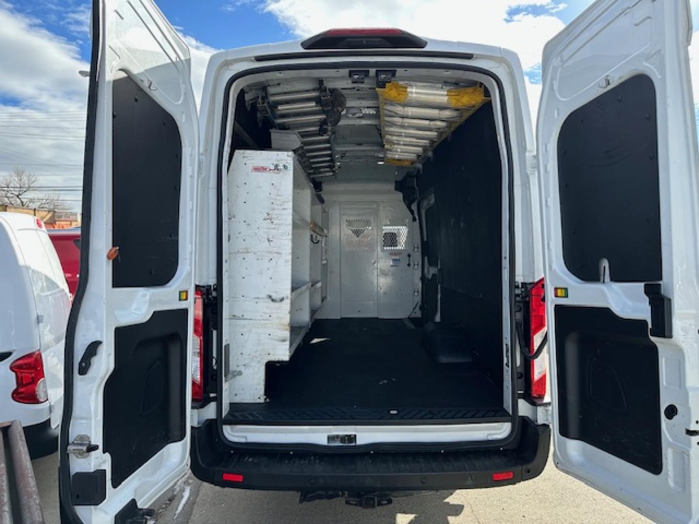 2021 White /Gray Ford Transit 350 Van HD High Roof 10360lb GVWR Dual Slide EL (1FTRS4UG3MK) with an 3.5L V6 DOHC 24V engine, 6A transmission, located at 3200 1st Avenue North, Billings, MT, 59101, (406) 245-9055, 45.779270, -108.510742 - Off-Lease, Hi-Roof, Dually, Extended All Wheel Drive Cargo Van. Eco-Boost Engine, Power Windows, Power Door Locks, Tilt Steering, Cruise Control, Pass-Thru Bulk Head, Shelving and Only 60,475 Miles! CarFax Dealer Auto Brokers of Montana/AA&A Auto Rental/Fox Car Rental Billings - Photo#14