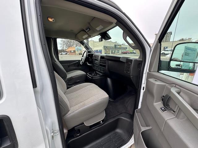 2019 White /Beige Cloth Chevrolet Express LT 3500 Extended (1GAZGPFPXK1) with an 4.3L V6 engine, 6A transmission, located at 3200 1st Avenue North, Billings, MT, 59101, (406) 245-9055, 45.779270, -108.510742 - Super Low Mileage Extended 12 Passenger Van! Power Window, Power Door locks, Tilt Steering Column, Cruise Control, 12 Passenger Seating with Storage Space behind the Rear Seat, Privacy Glass, Rear Heating and Air Conditioning and Much More. CarFax Dealer Auto Brokers of Montana/AA&A Auto Rental/F - Photo#10
