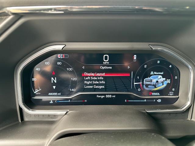 2024 Titanium Rush Metallic /Tu-Tone Leather GMC Sierra 2500HD AT4 Crew Cab 4WD (1GT49PEY3RF) with an 6.6L V8 OHV 16V TURBO DIESEL engine, 6A transmission, located at 3200 1st Avenue North, Billings, MT, 59101, (406) 245-9055, 45.779270, -108.510742 - A Gorgeous Truck with All the Options Including a Lift for Extra Clearance! Full LEather Interior with the Kalahari Accents, 6.6 DuraMax Diesel Power, Allison 10 Speed Automatic Transmission, Power Running Boards, Power Windows, Power Door Locks, Power Moon-Roof, Soft Tonneau Cover, Tow Package, Pa - Photo#17