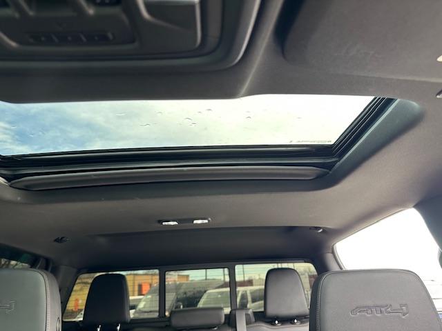 2024 Titanium Rush Metallic /Tu-Tone Leather GMC Sierra 2500HD AT4 Crew Cab 4WD (1GT49PEY3RF) with an 6.6L V8 OHV 16V TURBO DIESEL engine, 6A transmission, located at 3200 1st Avenue North, Billings, MT, 59101, (406) 245-9055, 45.779270, -108.510742 - A Gorgeous Truck with All the Options Including a Lift for Extra Clearance! Full LEather Interior with the Kalahari Accents, 6.6 DuraMax Diesel Power, Allison 10 Speed Automatic Transmission, Power Running Boards, Power Windows, Power Door Locks, Power Moon-Roof, Soft Tonneau Cover, Tow Package, Pa - Photo#20