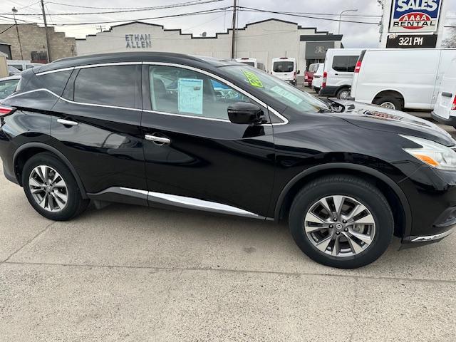 2017 Black /Charcoal Nissan Murano Platinum AWD (5N1AZ2MH5HN) with an 3.5L V6 DOHC 24V engine, CVT transmission, located at 3200 1st Avenue North, Billings, MT, 59101, (406) 245-9055, 45.779270, -108.510742 - Local Trade-In and Ready to Drive! All Wheel Drive, Power Windows, Power Door Locks, Power Seats, Alloy Wheels, Tilt Steering Column, Cruise Control and Lots More. CarFax Dealer. Auto Brokers of Montana/AA&A Auto Rental/Fox Car Rental Billings - Photo#3