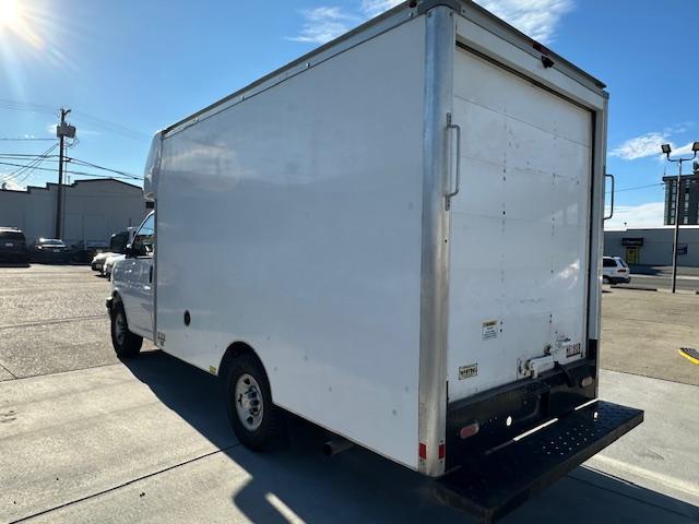 2021 White /Gray Chevrolet Express G3500 139" (1GB0GRFPXM1) , 6A transmission, located at 3200 1st Avenue North, Billings, MT, 59101, (406) 245-9055, 45.779270, -108.510742 - Off Lease Cutaway Cube Van for a Great Price! Power Windows, Power Door Locks, Heiser Hi-Cube Box with Sliding Pass Door into the Cab. CarFax Dealer. Auto Brokers of Montana/AA&A Auto Rental/Fox Car Rental Billings - Photo#6
