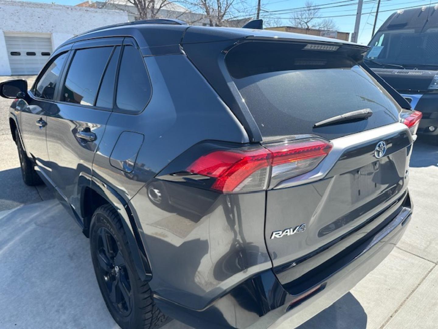 2021 Charcoal /Charcoal Gray Leather w/ Blue Highlights Toyota RAV4 Hybrid XSE (4T3E6RFV2MU) with an 2.5L L4 DOHC 16V HYBRID engine, CVT transmission, located at 3200 1st Avenue North, Billings, MT, 59101, (406) 245-9055, 45.779270, -108.510742 - Super Hard to Find Loaded Up Toyota Rav4 with Low Mileage. All Wheel Drive, Top of the Line XSE Model, Hybrid Powertrain, Power Seat, Power Moon Roof, Power Rear Hatch, Tu-Tone Exterior Trim Package Including Wheels, Power Windows, Power Door Locks, Navigation, Adaptive Cruise Control, Air Condition - Photo#6