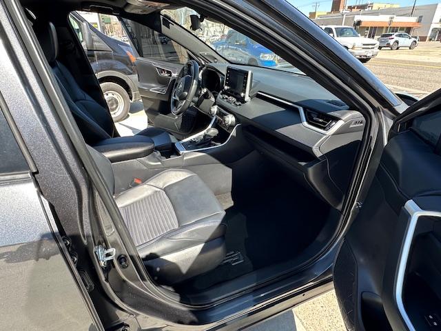 2021 Charcoal /Charcoal Gray Leather w/ Blue Highlights Toyota RAV4 Hybrid XSE (4T3E6RFV2MU) with an 2.5L L4 DOHC 16V HYBRID engine, CVT transmission, located at 3200 1st Avenue North, Billings, MT, 59101, (406) 245-9055, 45.779270, -108.510742 - Super Hard to Find Loaded Up Toyota Rav4 with Low Mileage. All Wheel Drive, Top of the Line XSE Model, Hybrid Powertrain, Power Seat, Power Moon Roof, Power Rear Hatch, Tu-Tone Exterior Trim Package Including Wheels, Power Windows, Power Door Locks, Navigation, Adaptive Cruise Control, Air Condition - Photo#12