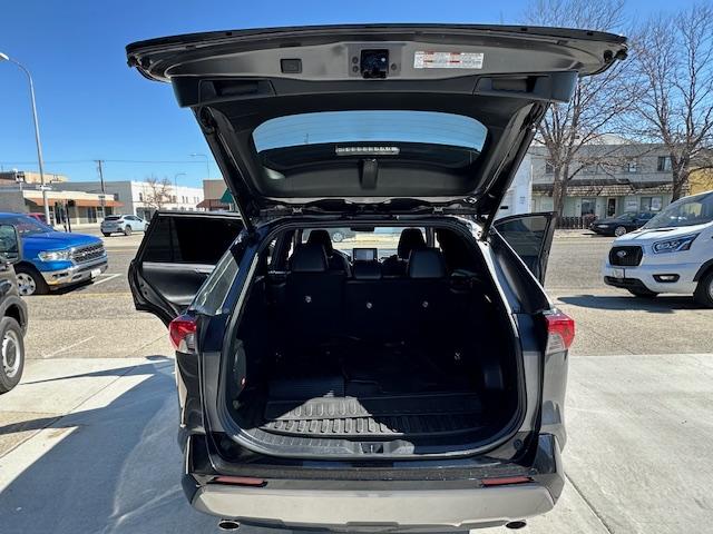 2021 Charcoal /Charcoal Gray Leather w/ Blue Highlights Toyota RAV4 Hybrid XSE (4T3E6RFV2MU) with an 2.5L L4 DOHC 16V HYBRID engine, CVT transmission, located at 3200 1st Avenue North, Billings, MT, 59101, (406) 245-9055, 45.779270, -108.510742 - Super Hard to Find Loaded Up Toyota Rav4 with Low Mileage. All Wheel Drive, Top of the Line XSE Model, Hybrid Powertrain, Power Seat, Power Moon Roof, Power Rear Hatch, Tu-Tone Exterior Trim Package Including Wheels, Power Windows, Power Door Locks, Navigation, Adaptive Cruise Control, Air Condition - Photo#14