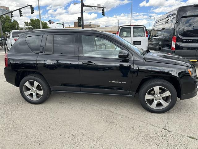 2017 Black /Charcoal Jeep Compass High Altitude 4WD (1C4NJDEB5HD) with an 2.4L L4 DOHC 16V engine, 6A transmission, located at 3200 1st Avenue North, Billings, MT, 59101, (406) 245-9055, 45.779270, -108.510742 - Local Trade-In with Great Options and Good Mileage! Leather, Power Moonroof, Power Seats, Automatic Transmission, Tilt Steering Column, Cruise Speed Control, Power Windows, Power Doorlocks, Remote Entry and Much More! CarFax Dealer. Auto Brokers of Montana/AA&A Auto Rental/Fox Car Rental- Photo#3
