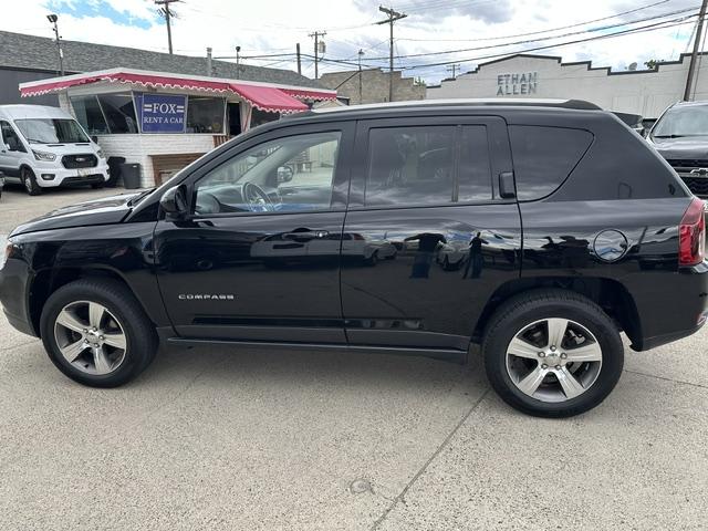 2017 Black /Charcoal Jeep Compass High Altitude 4WD (1C4NJDEB5HD) with an 2.4L L4 DOHC 16V engine, 6A transmission, located at 3200 1st Avenue North, Billings, MT, 59101, (406) 245-9055, 45.779270, -108.510742 - Local Trade-In with Great Options and Good Mileage! Leather, Power Moonroof, Power Seats, Automatic Transmission, Tilt Steering Column, Cruise Speed Control, Power Windows, Power Doorlocks, Remote Entry and Much More! CarFax Dealer. Auto Brokers of Montana/AA&A Auto Rental/Fox Car Rental- Photo#7