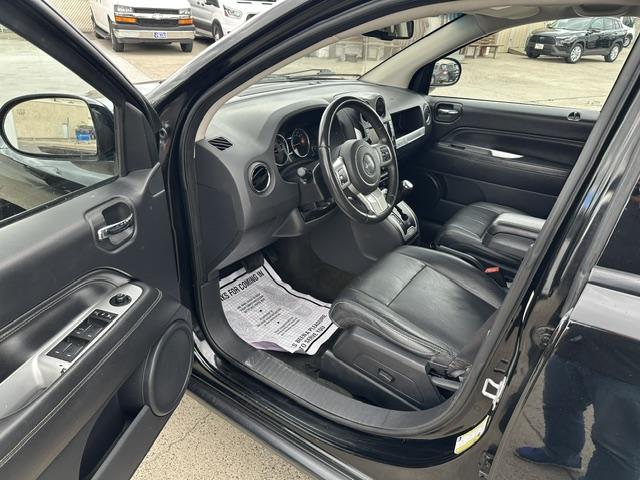 2017 Black /Charcoal Jeep Compass High Altitude 4WD (1C4NJDEB5HD) with an 2.4L L4 DOHC 16V engine, 6A transmission, located at 3200 1st Avenue North, Billings, MT, 59101, (406) 245-9055, 45.779270, -108.510742 - Local Trade-In with Great Options and Good Mileage! Leather, Power Moonroof, Power Seats, Automatic Transmission, Tilt Steering Column, Cruise Speed Control, Power Windows, Power Doorlocks, Remote Entry and Much More! CarFax Dealer. Auto Brokers of Montana/AA&A Auto Rental/Fox Car Rental- Photo#8