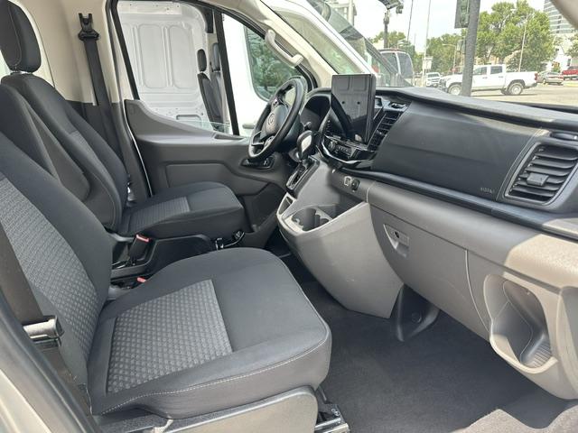 2023 SILVER /Gray Ford Transit 350 Wagon Low Roof XLT w/Sliding Pass. 148-in. WB (1FBAX9YG9PK) with an 3.5L V6 DOHC 24V engine, 6A transmission, located at 3200 1st Avenue North, Billings, MT, 59101, (406) 245-9055, 45.779270, -108.510742 - 1-Owner Off-Leased Passenger Van with Low Mileage. XLT Package, All Wheel Drive, Dual Overhead Cam Eco-Boost Engine, Privacy Glass, Cloth Interior, Front and Rear Heat and Air Conditioning, Extended 12 Passenger Seating and Regular Service Intervals. CarFax Dealer. Auto Brokers of Montana/AA&A Au- Photo#9
