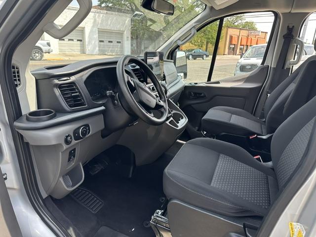2023 SILVER /Gray Ford Transit 350 Wagon Low Roof XLT w/Sliding Pass. 148-in. WB (1FBAX9YG9PK) with an 3.5L V6 DOHC 24V engine, 6A transmission, located at 3200 1st Avenue North, Billings, MT, 59101, (406) 245-9055, 45.779270, -108.510742 - 1-Owner Off-Leased Passenger Van with Low Mileage. XLT Package, All Wheel Drive, Dual Overhead Cam Eco-Boost Engine, Privacy Glass, Cloth Interior, Front and Rear Heat and Air Conditioning, Extended 12 Passenger Seating and Regular Service Intervals. CarFax Dealer. Auto Brokers of Montana/AA&A Au- Photo#8