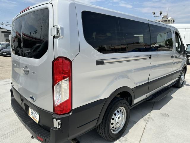 2023 SILVER /Gray Ford Transit 350 Wagon Low Roof XLT w/Sliding Pass. 148-in. WB (1FBAX9YG9PK) with an 3.5L V6 DOHC 24V engine, 6A transmission, located at 3200 1st Avenue North, Billings, MT, 59101, (406) 245-9055, 45.779270, -108.510742 - 1-Owner Off-Leased Passenger Van with Low Mileage. XLT Package, All Wheel Drive, Dual Overhead Cam Eco-Boost Engine, Privacy Glass, Cloth Interior, Front and Rear Heat and Air Conditioning, Extended 12 Passenger Seating and Regular Service Intervals. CarFax Dealer. Auto Brokers of Montana/AA&A Au- Photo#4