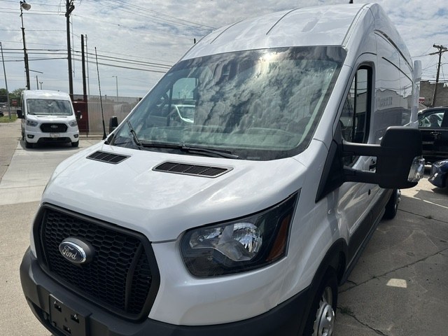 2023 White /Gray Ford Transit 350 Van High Roof w/Dual Sliding 148-in. WB EL (1FTBW3UG0PK) with an 3.5L V6 DOHC 24V engine, 6A transmission, located at 3200 1st Avenue North, Billings, MT, 59101, (406) 245-9055, 45.779270, -108.510742 - Super Hard to Find, High Roof, Extended Length, All Wheel Drive Cargo Van with Only 2,325 Miles! Power Windows, Power Door Locks, Extended Length Package, Dual Overhead Cam Eco-Boost Engine and Much More! CarFax Dealer Auto Brokers of Montana/AA&A Auto Rental/Fox Car Rental Billings- Photo#0