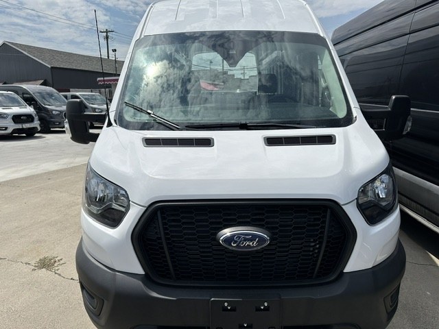 2023 White /Gray Ford Transit 350 Van High Roof w/Dual Sliding 148-in. WB EL (1FTBW3UG0PK) with an 3.5L V6 DOHC 24V engine, 6A transmission, located at 3200 1st Avenue North, Billings, MT, 59101, (406) 245-9055, 45.779270, -108.510742 - Super Hard to Find, High Roof, Extended Length, All Wheel Drive Cargo Van with Only 2,325 Miles! Power Windows, Power Door Locks, Extended Length Package, Dual Overhead Cam Eco-Boost Engine and Much More! CarFax Dealer Auto Brokers of Montana/AA&A Auto Rental/Fox Car Rental Billings- Photo#1