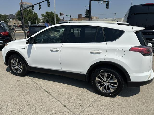 2017 White /Gray Cloth Toyota RAV4 Hybrid XLE (JTMRJREV1HD) with an 2.5L L4 DOHC 16V HYBRID engine, CVT transmission, located at 3200 1st Avenue North, Billings, MT, 59101, (406) 245-9055, 45.779270, -108.510742 - Fuel Saver SUV! Very Low Mileage, Hybrid Power Train, Automatic Transmission, Tilt Steering Column, Cruise Control, Power Moon Roof, Power Windows, Power Door Locks, XLE Package and Only 46,300 Miles! CarFax Dealer Auto Brokers of Montana/AA&A Auto Rental/Fox Car Rental Billings- Photo#7