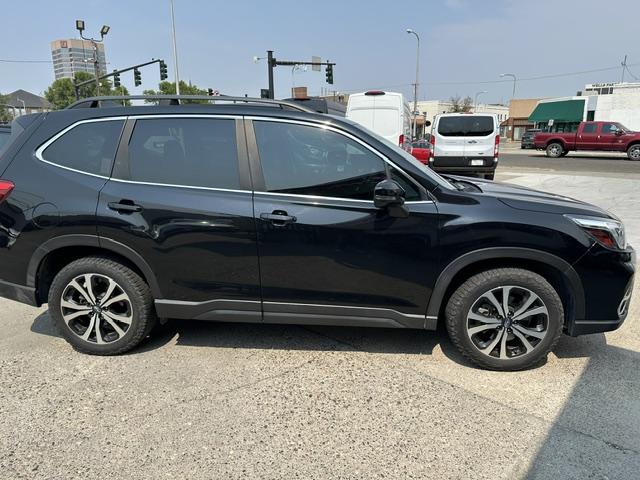 2020 Black /Charcoal Subaru Forester Limited (JF2SKASC7LH) with an 2.5L H4 SOHC 16V engine, CVT transmission, located at 3200 1st Avenue North, Billings, MT, 59101, (406) 245-9055, 45.779270, -108.510742 - Super Sharp Local Trade-In with Low Mileage and All Wheel Drive. Top-of-the-line Limited Package, Power Leather Seat, Power Moon Roof, Alloy Wheels, Power Windows, Power Door Locks, Power Rear Lift Gate, Tilt Steering, Cruise Control and Much More! CaFax Dealer Auto Brokers of Montana/AA&A Auto R- Photo#3